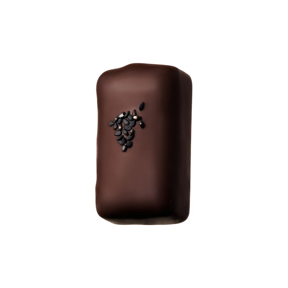 Loco Love Black Sesame & Date bar unwrapped