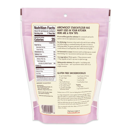 Bobs Red Mill Arrowroot Starch 453g