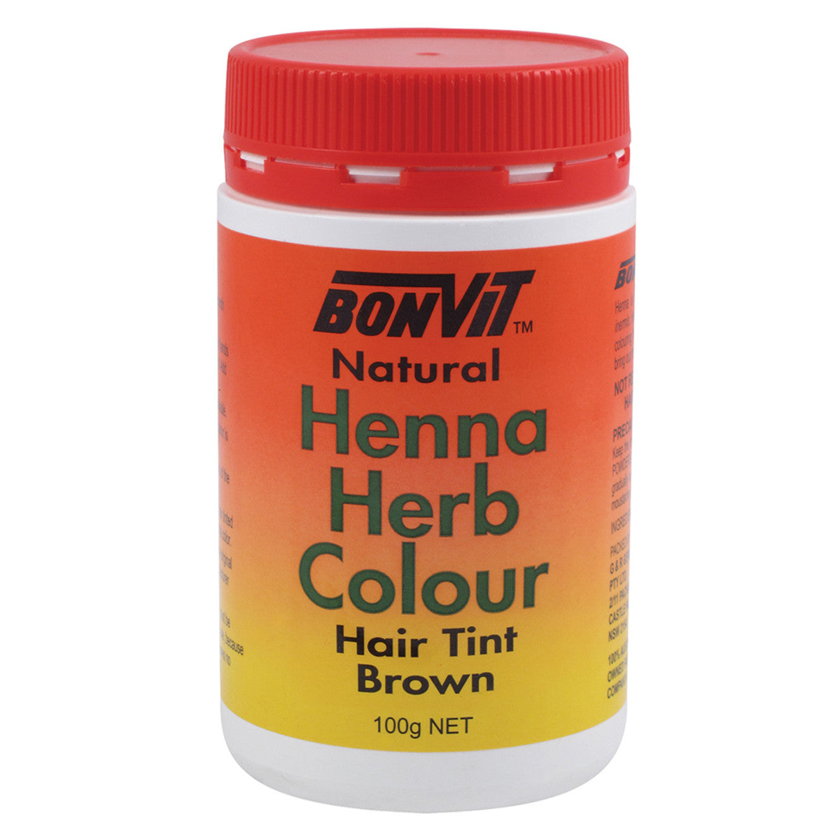 Bonvit Hair Tint Brown 100g