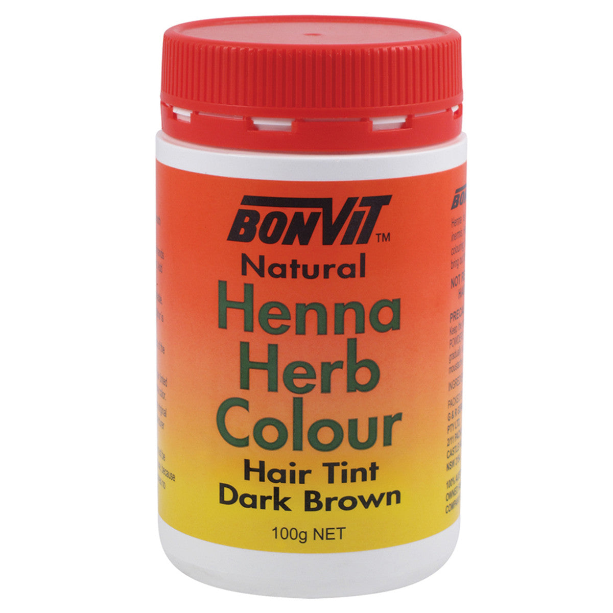 Bonvit Hair Tint Dark Brown 100g
