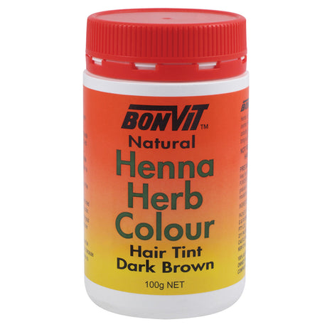 Bonvit Hair Tint Dark Brown 100g