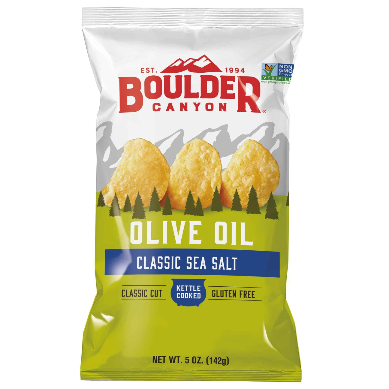 Boulder Canyon Olive Oil Chips 142g