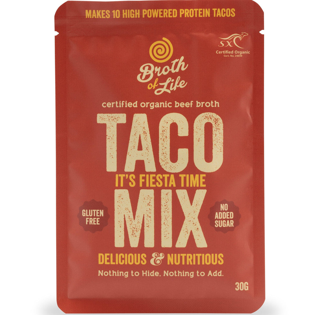 Broth of Life Organic Taco Spice Mix 30g