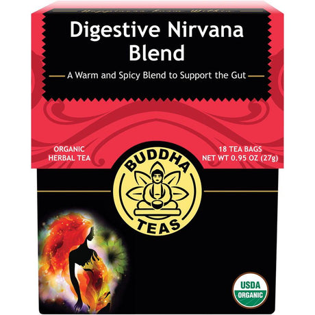 Buddha Teas Digestive Nirva Tea 18tb