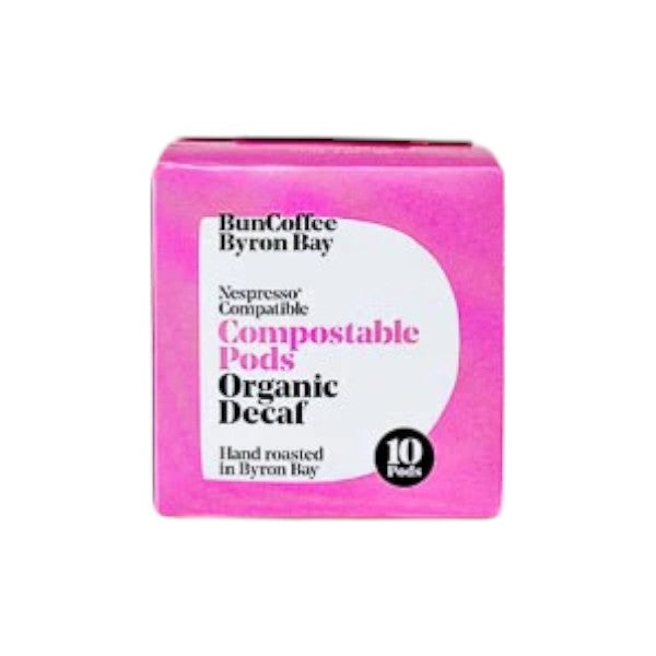 Bun Coffee Byron Bay Decaf Pods 10s