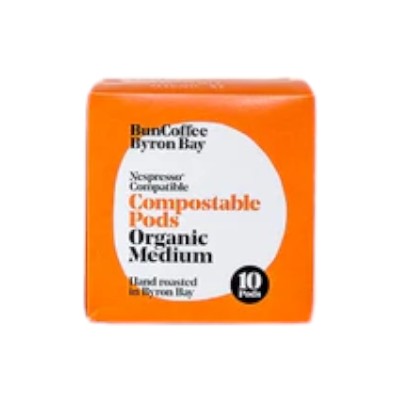 Bun Coffee Byron Bay Medium Pods 10s