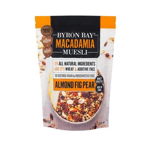 Byron Bay Macadamia Muesli Bay Macadamia Muesli Almond Fig & Pear 450g