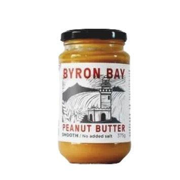 Byron Bay Peanut Butter Co Peanut Butter Smooth NAS 375g