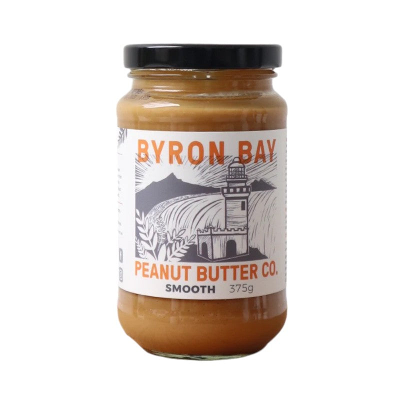 Byron Bay Peanut Butter Co Peanut Butter Smooth375g