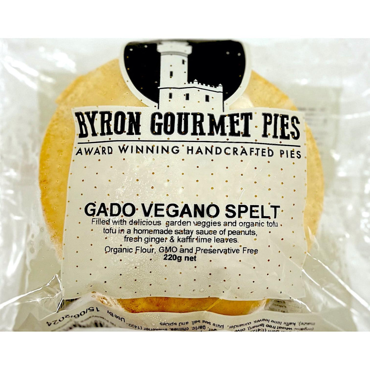 Byron Gourmet Gado Vegano Spelt Pie 220g