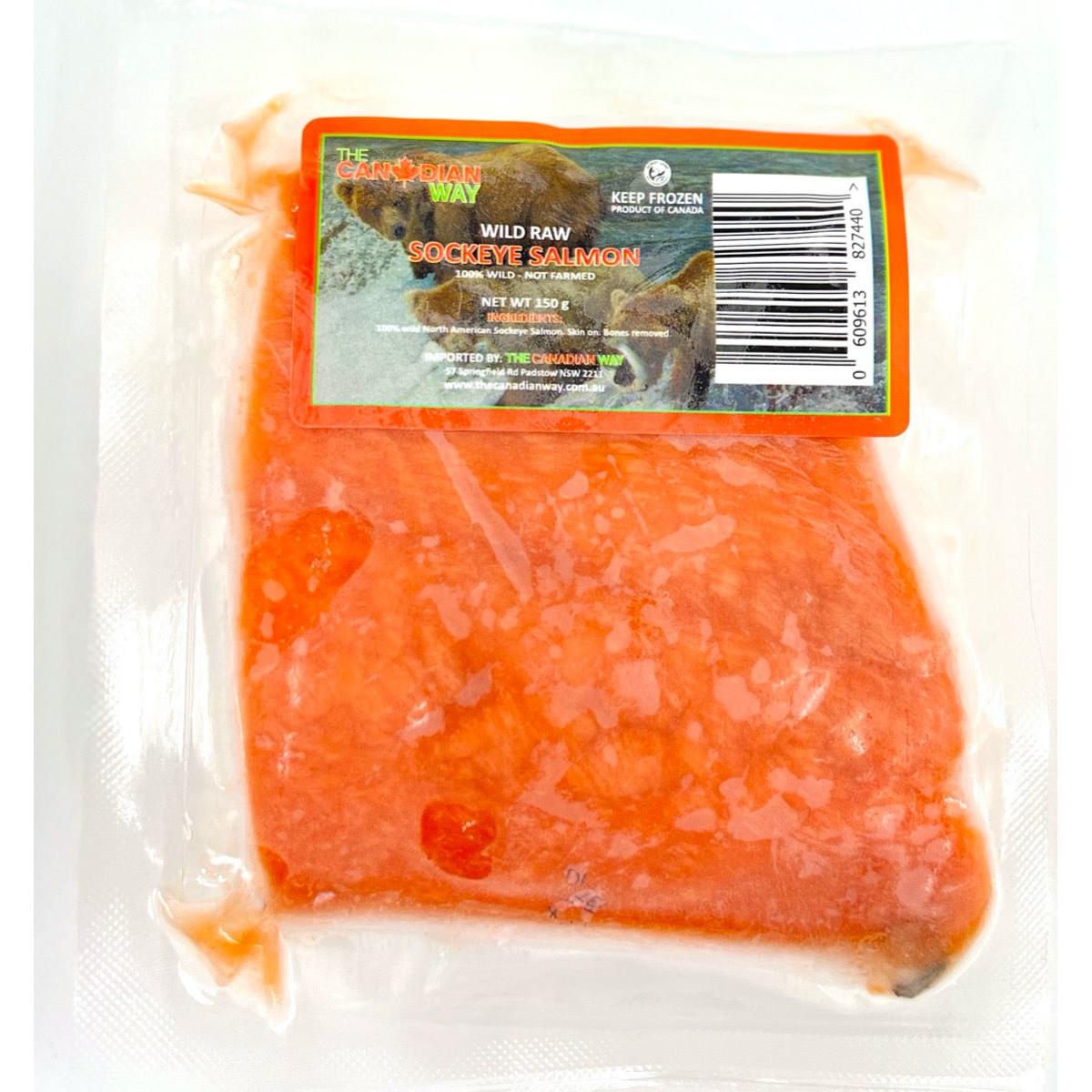Canadian Way Raw Salmon 150g