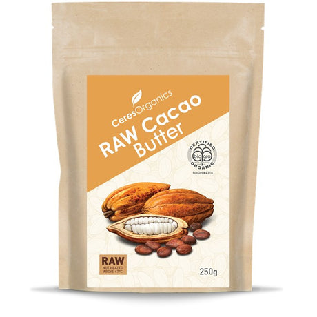 Ceres Organics Cacao Butter Raw 250g