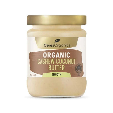 Ceres Organics Cashew Coconut Butter Smooth 220g