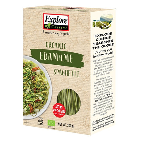Ceres Organics Edamame Spaghetti Boxed 200g