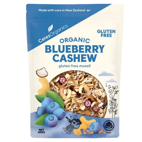 Ceres Organics Muesli Blueberry Cashew 400g