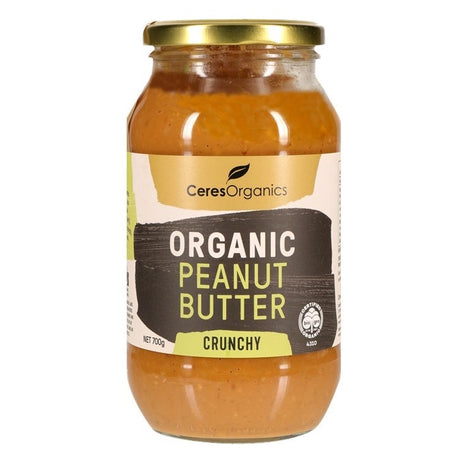 Ceres Organics Peanut Butter Crunchy 700g