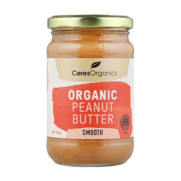 Ceres Organics Peanut Butter Smooth 300g