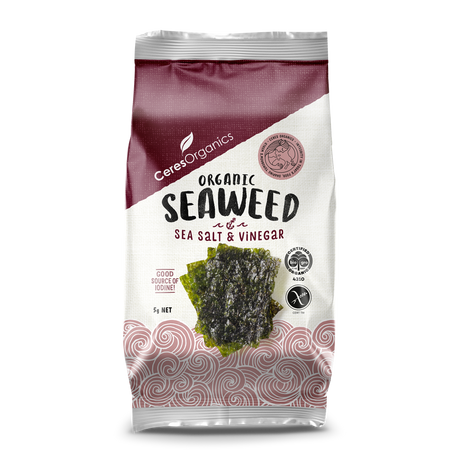Ceres Organics Seaweed Salt & Vinegar 5g