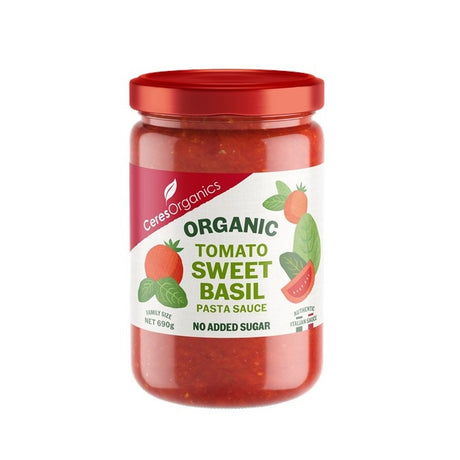 Ceres Organics Tomato Basil Sauce 690g