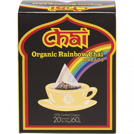 Chai Tea Chai Tea Rainbow Chai Tea Bag 20