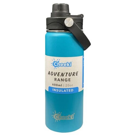 Cheeki Ins Stainless Steel Bottle Aqua 600ml