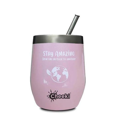 Cheeki Insulated Wine Tumbler Stay Amazing 320ml