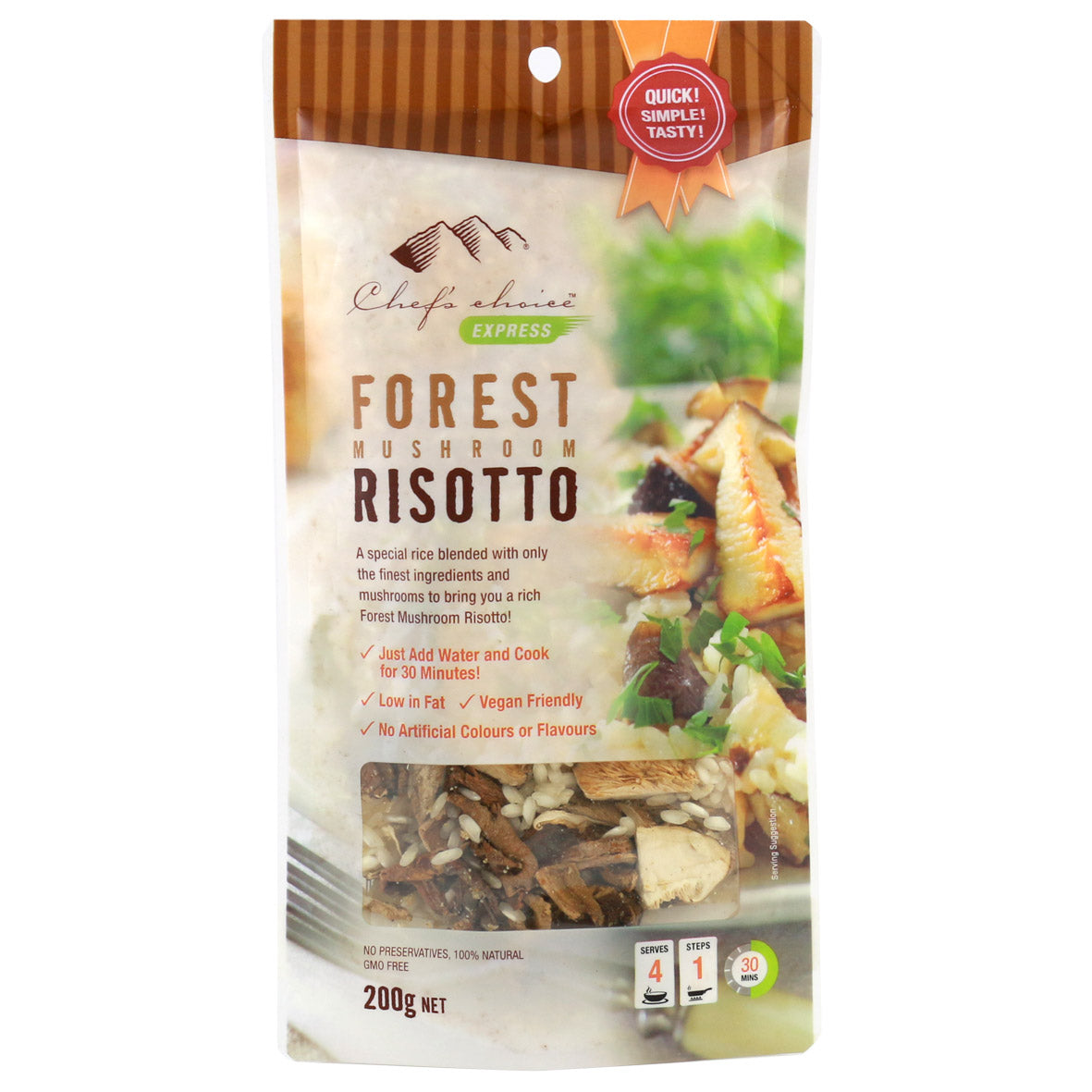 Chef's Choice Forest Mushroom Risotto 200g