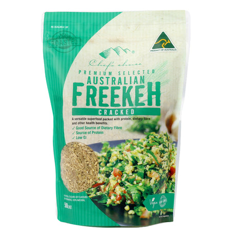 Chef's Choice Premium Selected Australian Roasted Freekeh – Cracked 500g