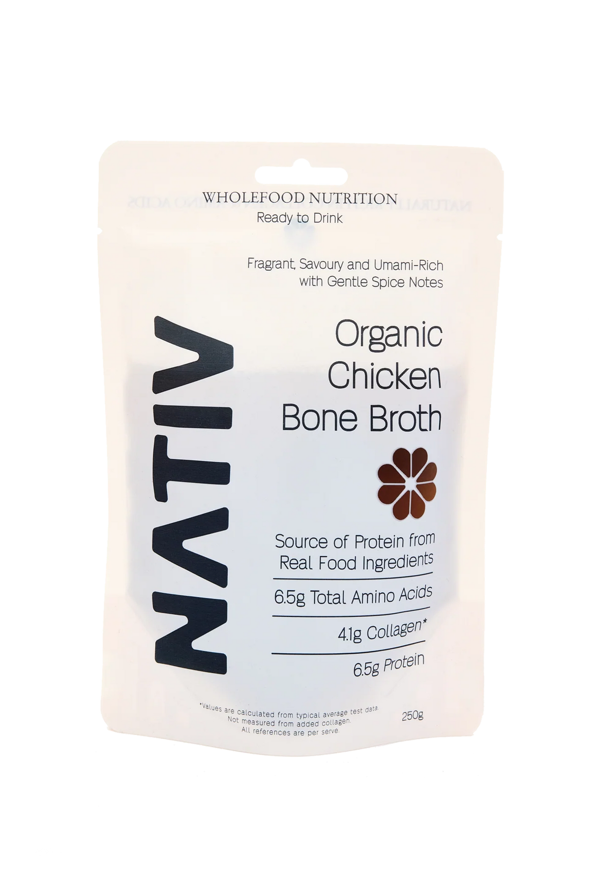 Nativ Meats Organic Grass-Fed Chicken Bone Broth 250g