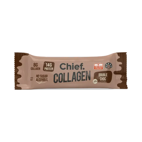 Chief Collagen Protein Double Choc Bar 45g
