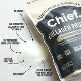 Chief Grass-fed Collagen Protein Powder - Unflavoured 450g