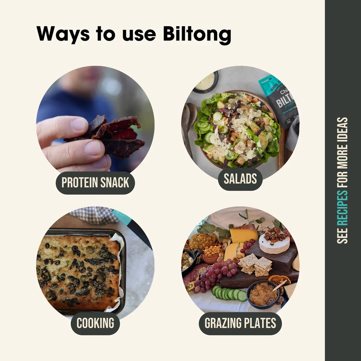 Chief Organic Biltong - Chipotle & Lime 30g