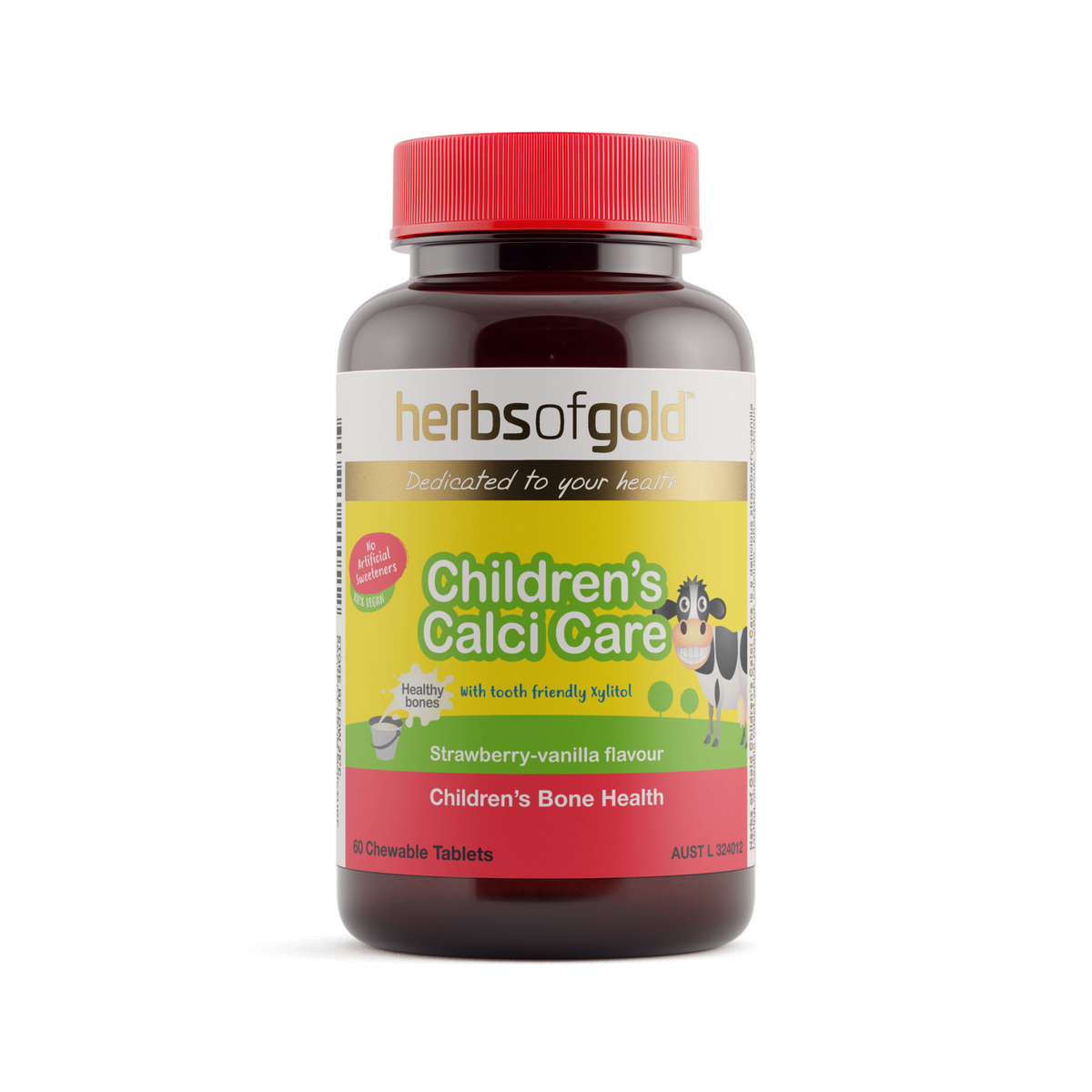 Herbs of Gold Children's Calci Care 60 Tablets