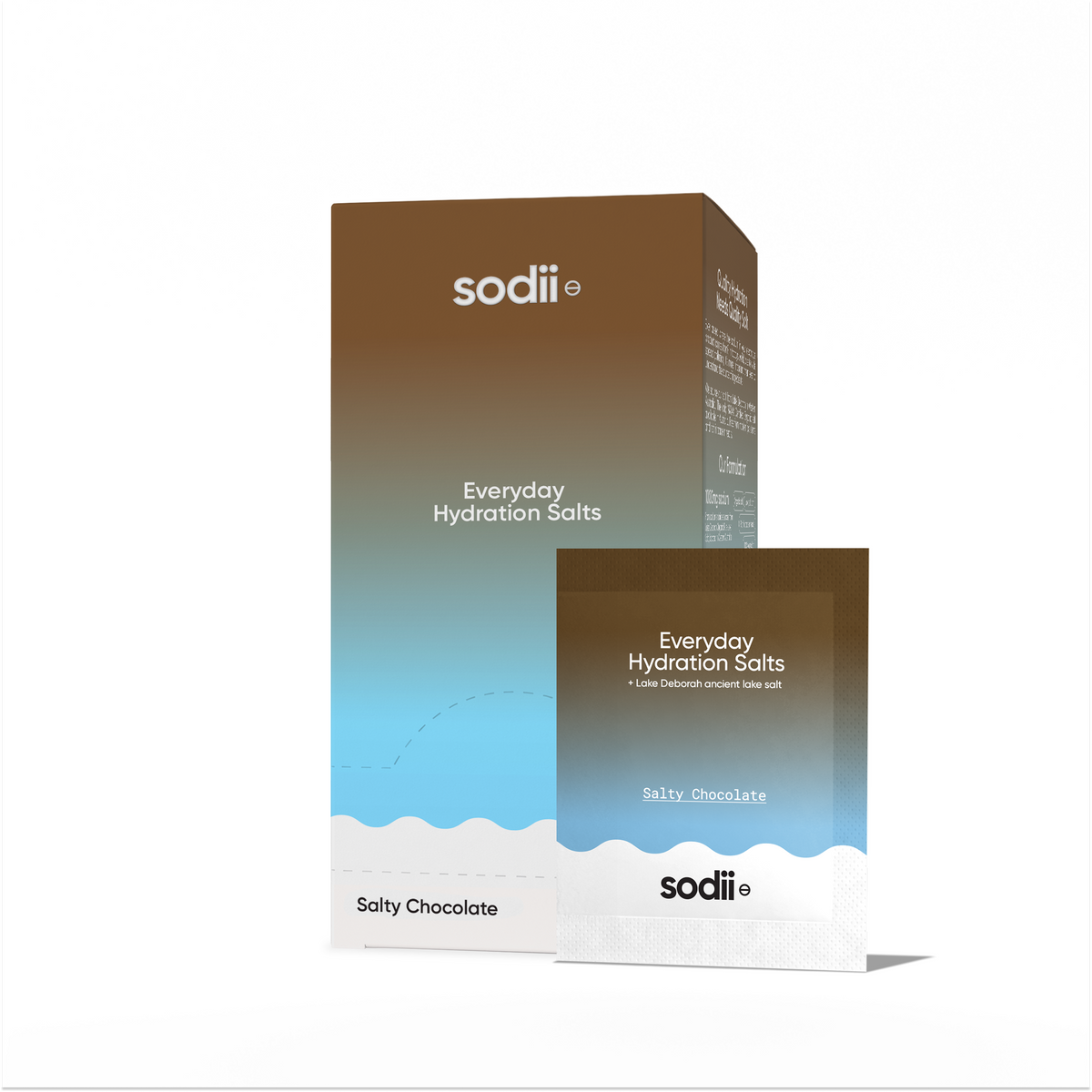 Sodii Everyday Hydration Salts Salty Chocolate 30 Sachets