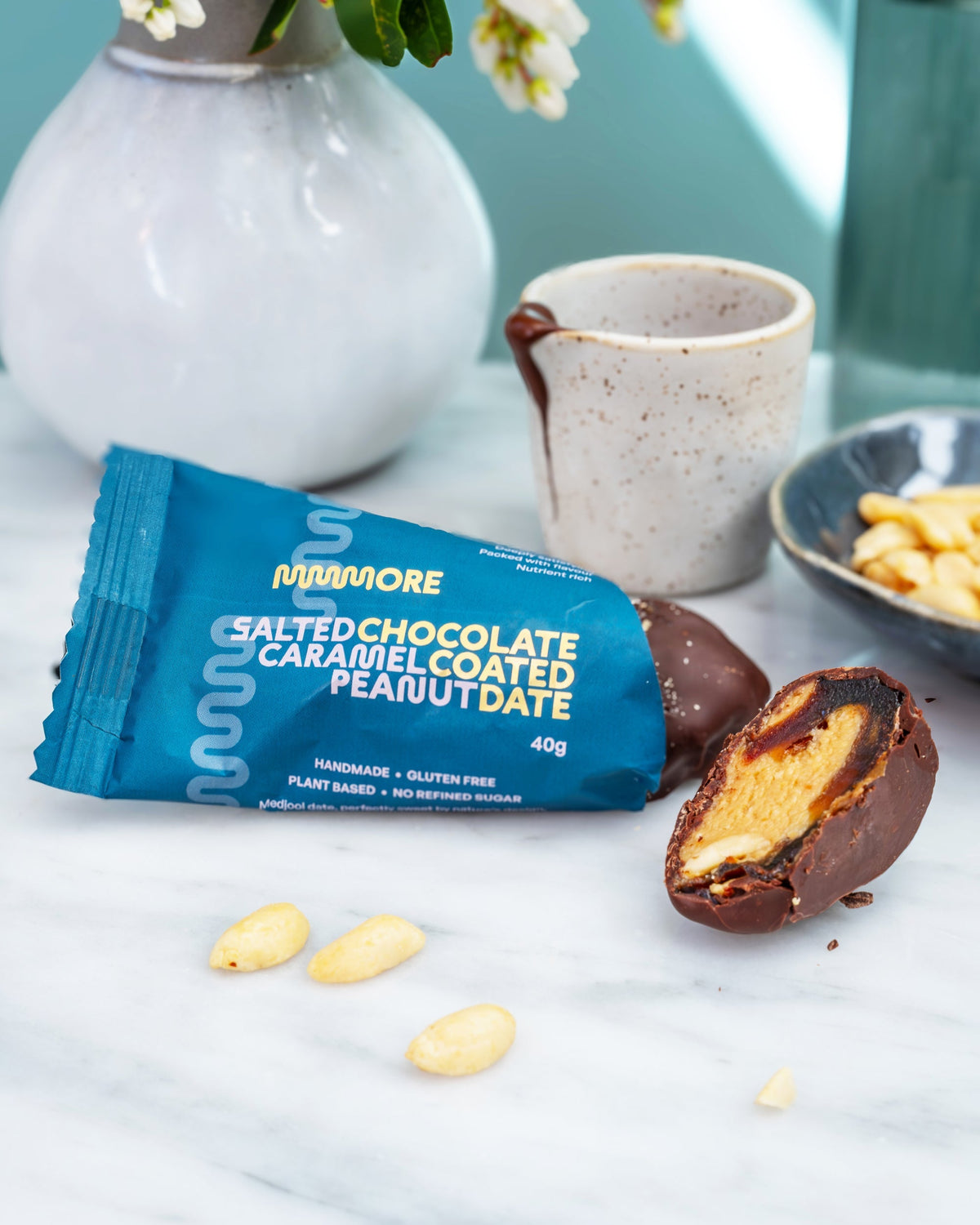 Mmmore Chocolate Coated Date Salted Caramel Peanut single pack