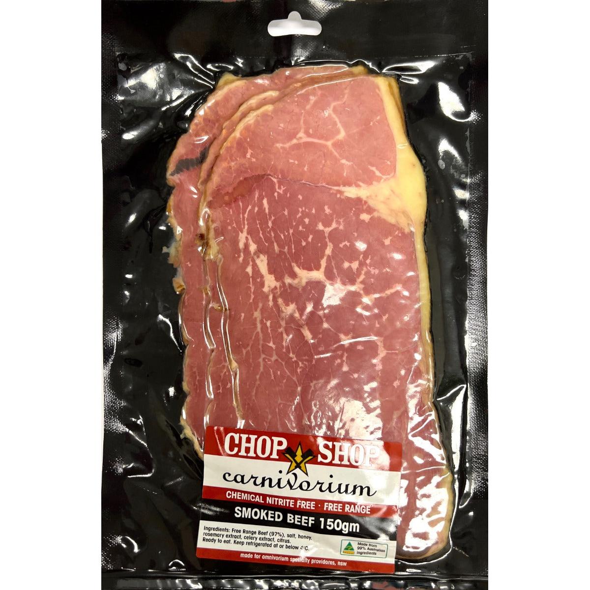 Chop Shop Smoked Beef 150g