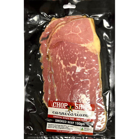 Chop Shop Smoked Beef 150g