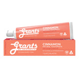 Grants of Australia Cinnamon Natural Toothpaste Fluoride Free 110g
