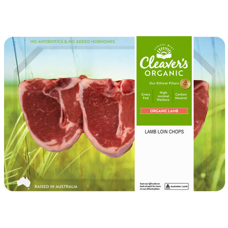Cleaver's Organic Lamb Boneless Loin