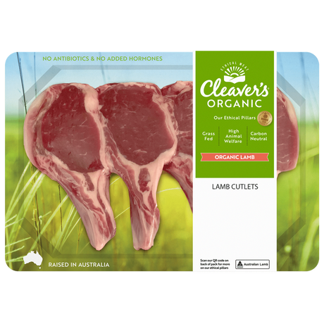 Cleaver's Organic Lamb Cutlets