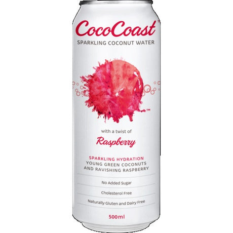Cococoast Coconut Raspberry 500ml