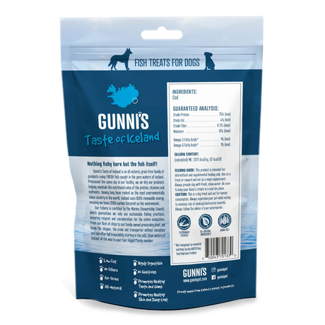 Gunni's Cod Chewy Sticks Dog Treat 85g
