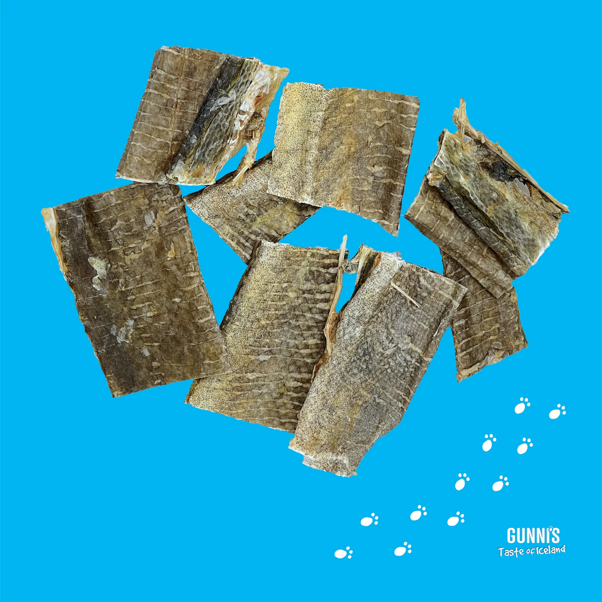 Gunni's Cod Skin Chips Dog Treat 1kg