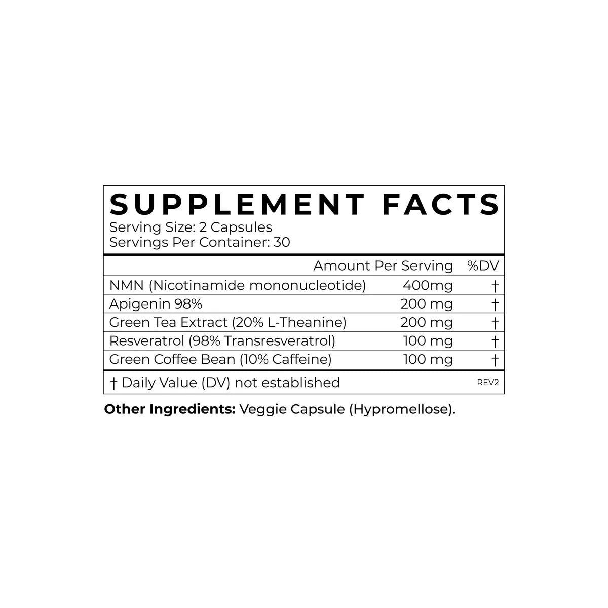 Cymbiotika NMN + Trans-Resveratrol 60c
