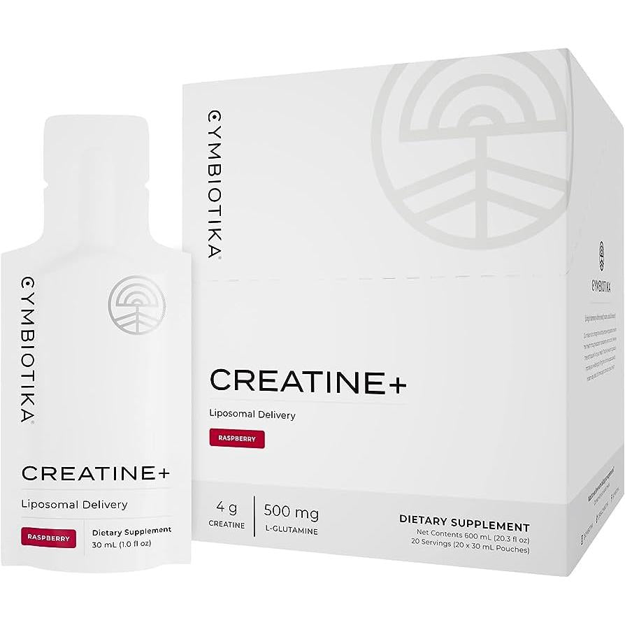 Cymbiotika Liposomal Creatine+ box of 20 x 30ml sachets
