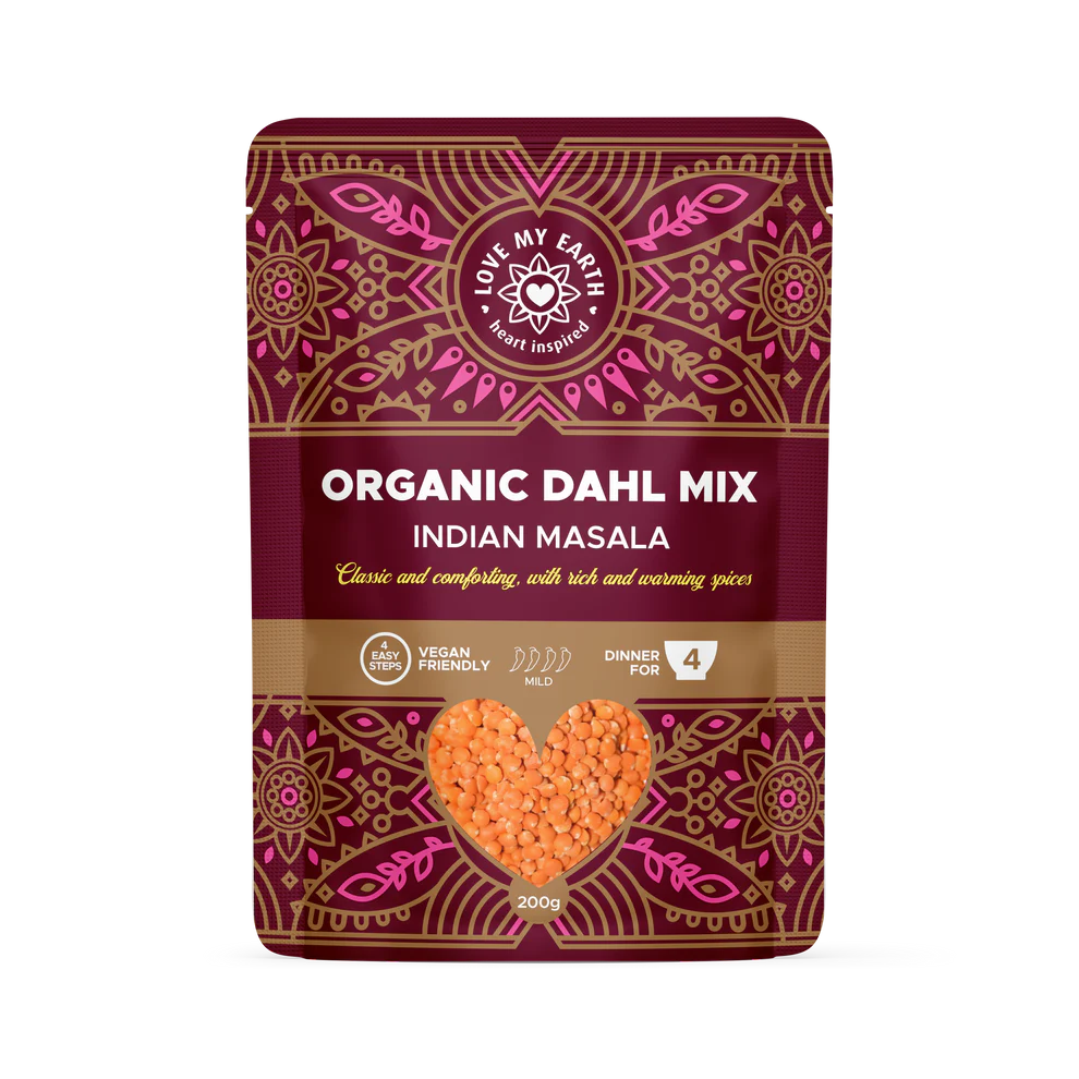 Love My Earth Organic Dahl Mix Indian Masala 200G
