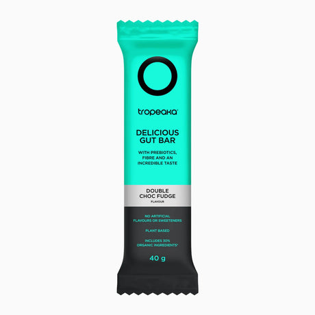 Tropeaka Gut Bar Double Choc Fudge 50g