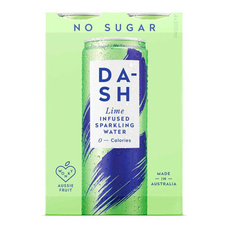 Dash Dash Water Lime Multi 4x300ml