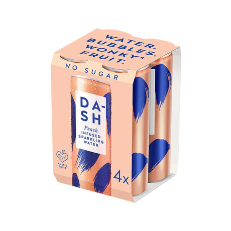 Dash Peach Multi 4X300ml