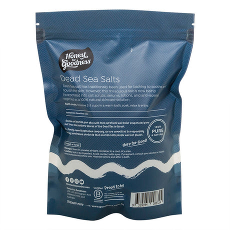 Honest to Goodness Dead Sea Salt - Coarse 1kg